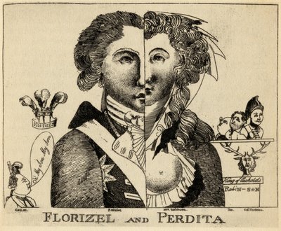 Florizel und Perdita von English School